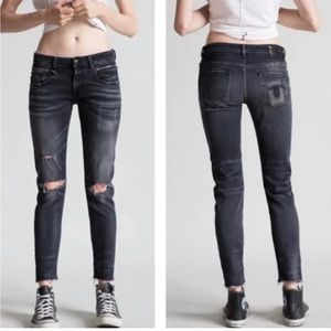 R13 Biker Boy Skinny Leg Jean